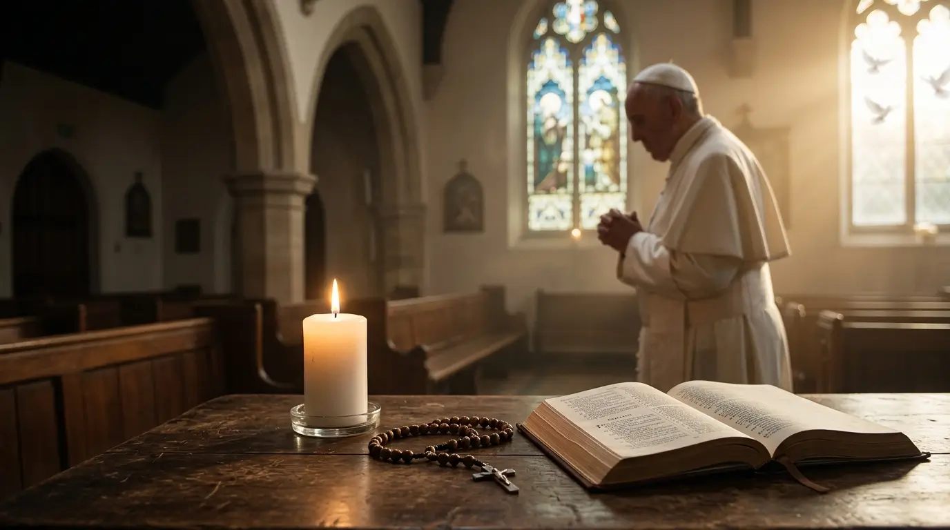 prayers for pope francis death
