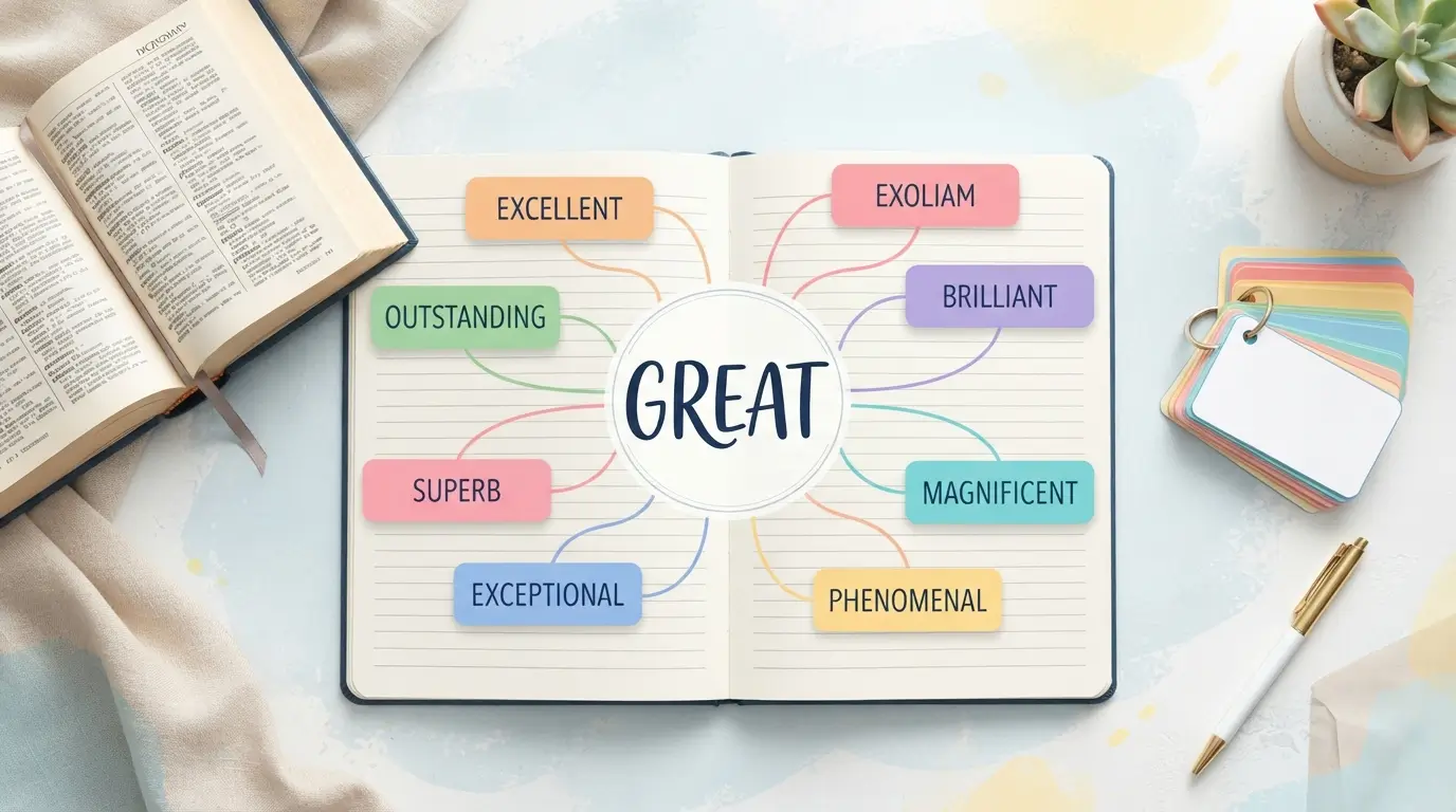 synonyms for great examples