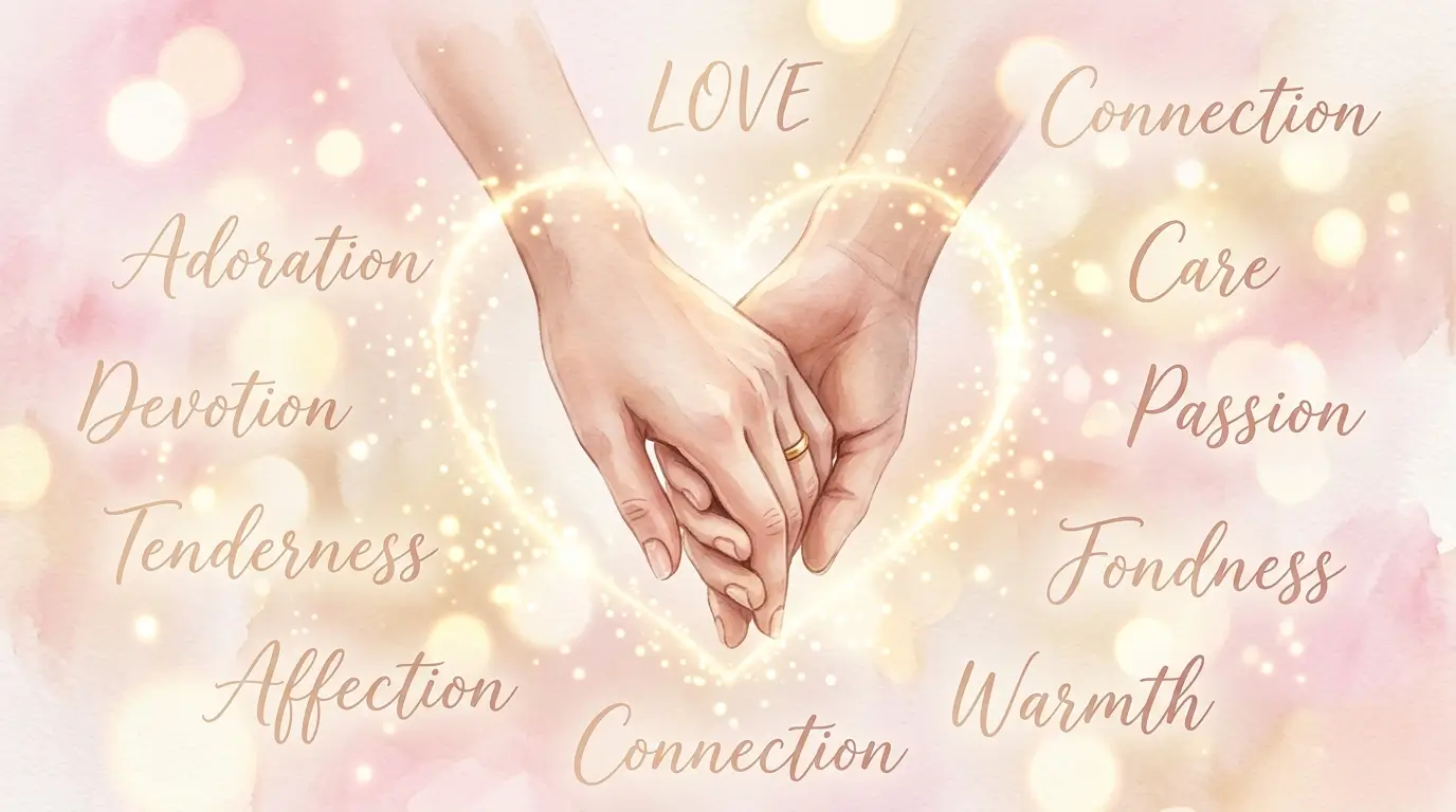 synonyms for love examples